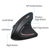 MOUSE VERTICAL ERGONÔMICO